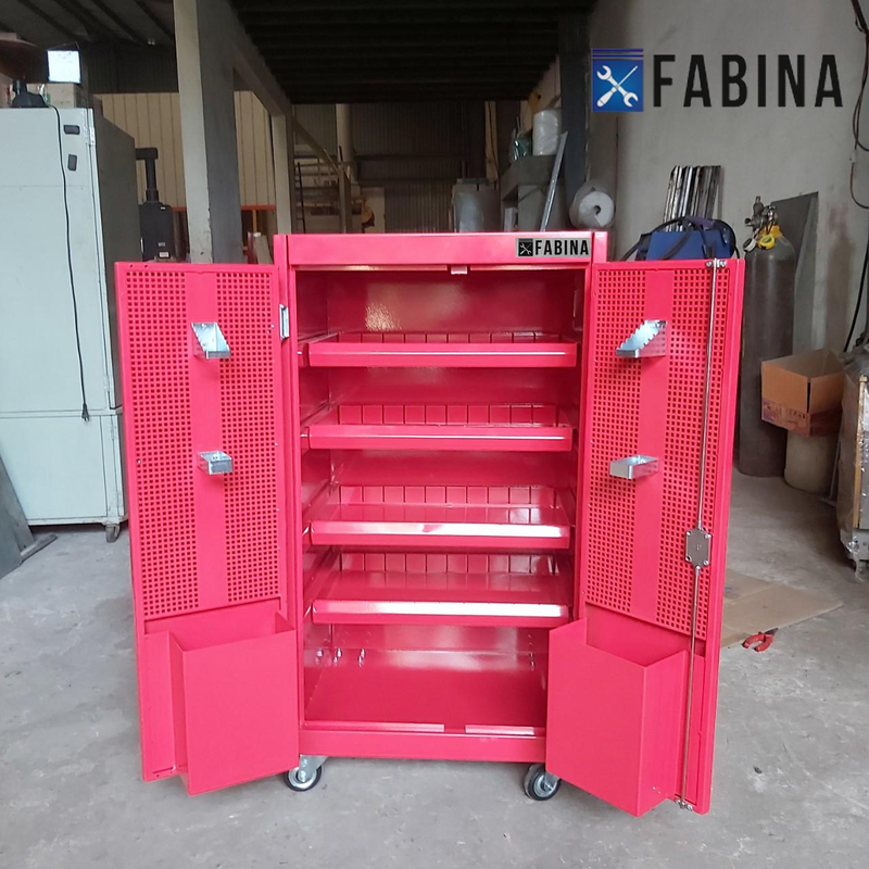 Tủ Đồ Nghề 2 Cánh 5 Ngăn Có Đủ Sức Chứa Cho Xưởng Sửa Xe Chuyên Nghiệp?